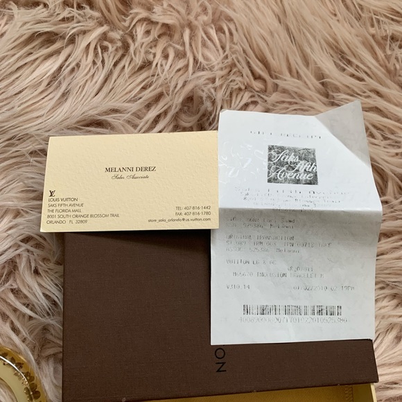 Authentic Louis Vuitton Inclusion Bangle Bracelet - Picture 7 of 11